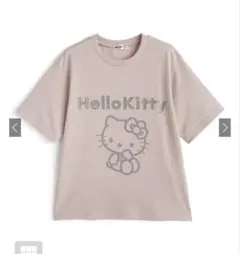 GRLサンリオキャラクターズ ハローキティラインストーンTシャツ[sf1231]
