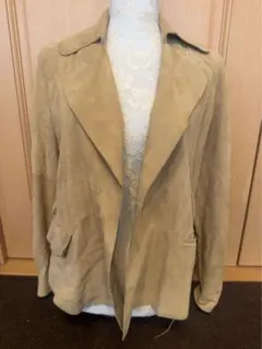 theory luxe ベージュ スエードジャケットのサムネイル