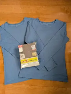 ユニクロ極暖ヒートテックM 2枚　クルーネック長袖インナーM 2枚組