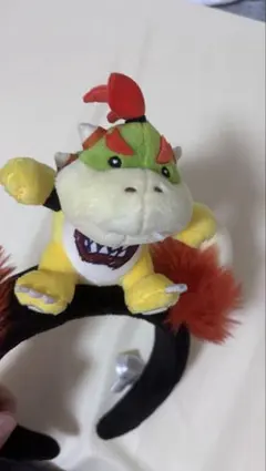 クッパJr ぬいぐるみ付きカチューシャ