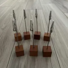 【テーブルナンバー等にオススメ】クリップ スタンド 結婚式