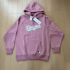 Dodgers フード付きパーカー Mサイズ ピンク