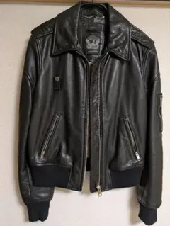 ディーゼル レディース レザー シングルライダースジャケット 美品 L ディーゼル レディース レザー シングルライダースジャケット 美
