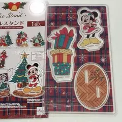 ディズニー　クリスマス　アクリルスタンド　ミニー