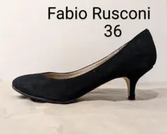 Fabio Rusconi 黒パンプス