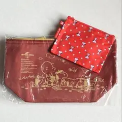 【未使用】canal 4°C SNOOPY ポーチ　USJ 保温保冷バッグのサムネイル