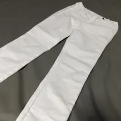 ハッピーユニオン❣️白 スキニーパンツ ✨️Lサイズ✨️訳あり✨️のサムネイル
