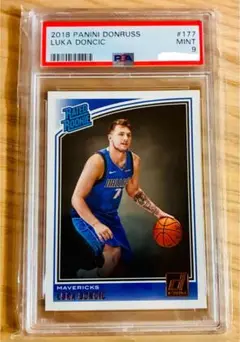 2018 PANINI DONRUSS Luka Doncic RC PSA9