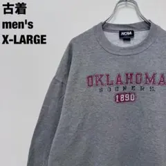 古着 NCAA BY KAI NC. スウェット オクラホマ大学 カレッジ XL