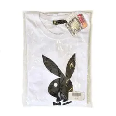 未使用 プレイボーイ Tシャツ ロンT PLAYBOY 長袖Tシャツ 白 XL