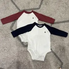 GAP 長袖ロンパース　6-12M