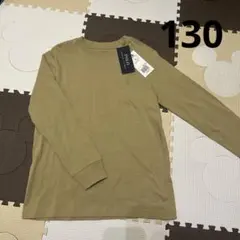 ポロラルフローレン　長袖Tシャツ　130 ベージュ