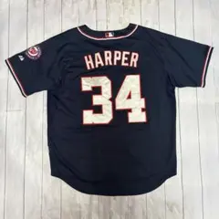 MLB ブライス ハーパー ユニフォーム Nationals ナショナルズ Men's Washington Nationals Bryce Harper Majestic Red Big