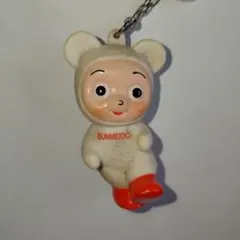 非売品 [貴重]特別最終値下げ 昭和レトロ非売品人形 お値下げ 昭和レトロ 女の子人形 オーバーオール ソフビドール 28cm OM432