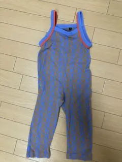 MARKEY'S チェック柄　ベビーオーバーオール