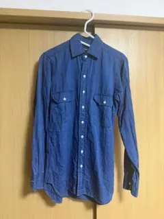 RRL ラルフローレン インディゴ オックスフォードシャツ Sサイズ 濃紺