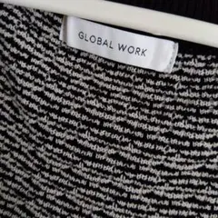 GLOBAL WORK ニットベスト モノトーンのサムネイル