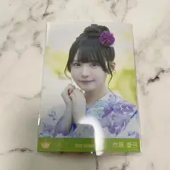 ニアジョイ 生写真　今、恋をしている　浴衣　市原愛弓　ヨリ