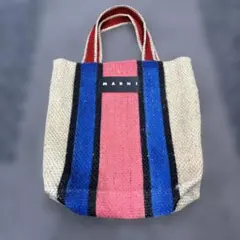 MARNI マルニ トートバッグ ストライプ