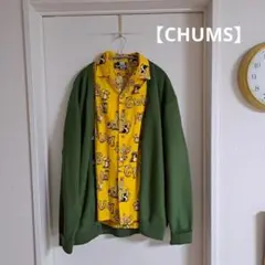 美品【CHUMS】カクタス柄 半袖シャツ アロハシャツ