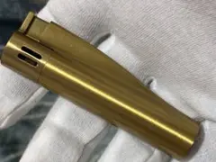 新品　ガスライター　ターボ炎　金色　戴き物⑤