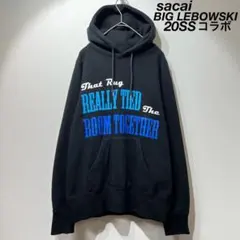 希少 20SS sacai BIG LEBOWSKI HOODIE パーカーのサムネイル