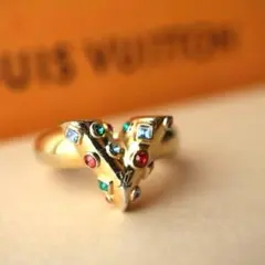 美品✨12號路易威登男女通用戒指指環M68924 星球