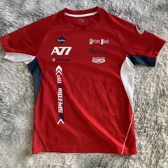 asics スポーツ用 Tシャツ M 赤