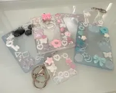 デコ硬質ケース トレカケース ハンドメイド