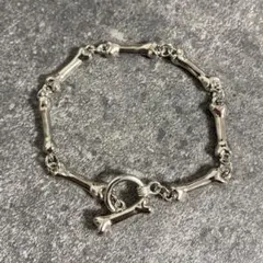 メキシカンジュエリー ボーン シルバーブレスレット ヴィンテージ