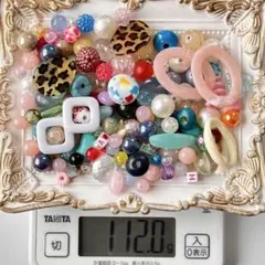 多種多種多様なビーズのまとめ売り112g