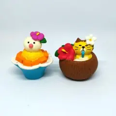 【バラ売り可】コンコンブル　文鳥マンゴーかき氷　にゃんこ椰子ジュース　セット