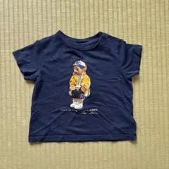 Ralph Lauren ポロベア Tシャツ 18M ネイビー