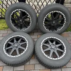 送料込み☆HS-10Mブラック＋モンスタ 225/65R17☆エクストレイル