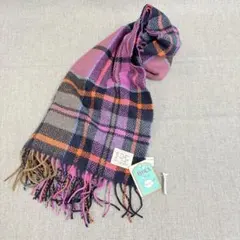 新品 AVOCA アヴォカ アイルランド製 ラムウール マフラー