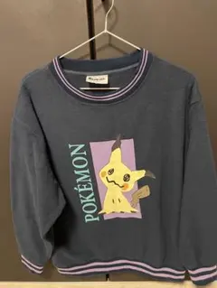 ポケットモンスター ミミッキュ スウェット ネイビー M レディース