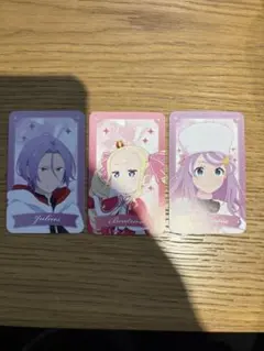 リゼロ ローソン限定アクリルキーホルダー ベアトリス アナスタシア2点