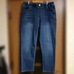 ダークブルー ストレッチストレートデニム3L