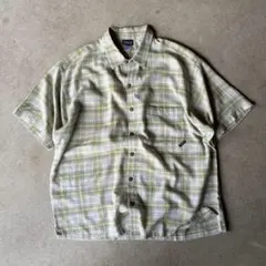 00’s Patagonia YARN DYE オーガニックコットンシャツ