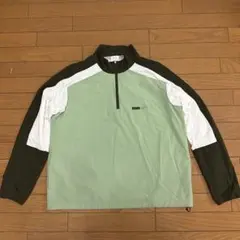 【美品】AKTR ハーフジップ ウォームアップウェア Lサイズ 定価9900円