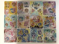 丸美屋プリキュアシリーズシール12枚セット