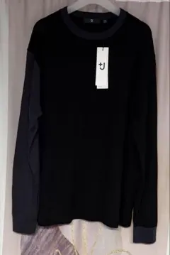 新品未使用 ユニクロ +J アシンメトリー カシミヤ100% クルーネックニット