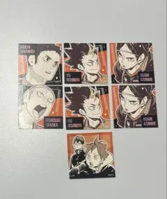 ハイキュー!! スクエアステッカーコレクション