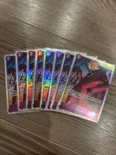 ワンピースカード サンジ SR 8枚　OP09-065