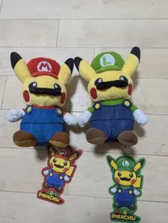マリオピカチュウ ぬいぐるみ ポケモンセンター限定品 - メルカリ