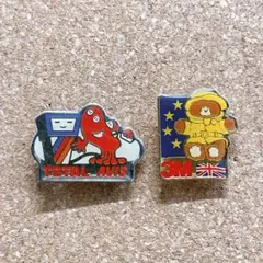 8.【Vintage】ビンテージ PINS ピンズ ピンバッジ キャラクター