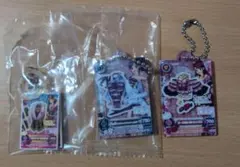 アイカツ　霧矢あおい　紫吹蘭　ガチャ　めじるしアクセサリー／アクリルチャーム