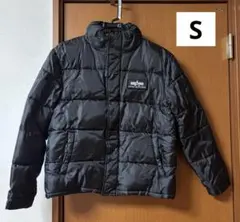 美品 クリーニング済 ALPHA INDUSTRIES ブラック ダウンS