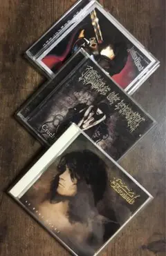 名盤メタル系アルバム3枚セット ※訳あり中古CD