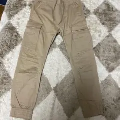 HM L.O.G.G. カーゴパンツ XS ベージュ